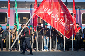 استقبال از پیرغلامان در گرگان